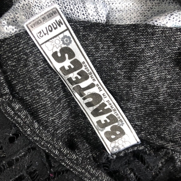 Beautees Kid’s Gauzy 3/4 Sleeve Elephant Tee - Picture 5 of 7